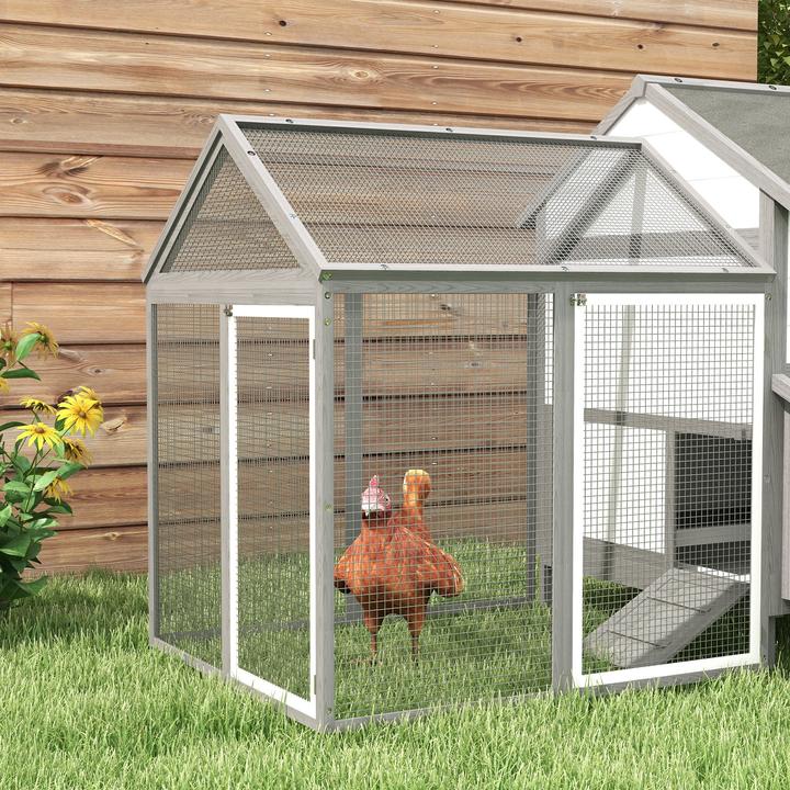 Actual product image PawHut Chicken coop with nesting box