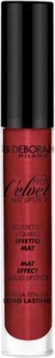Produktbild Deborah Milano DH Metal Fluid Velvet Lipstick 51 (51 Metallrot)