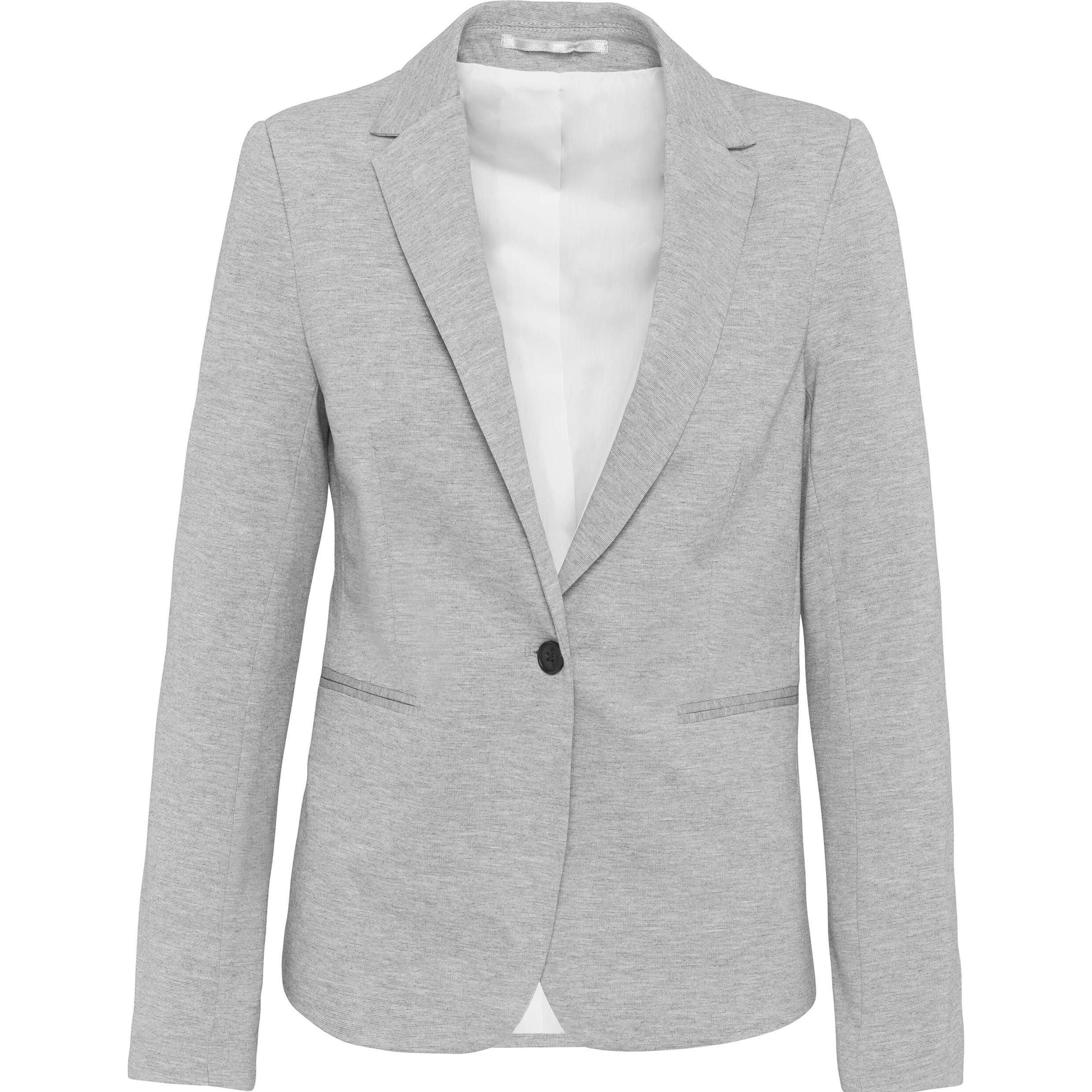Kariban, Damen, Jacke, femme (46), Blau, 46