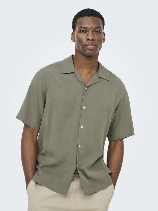 Immagine prodotto Only & Sons Onsperu Ss Reg Tencel Shirt Noos (S)