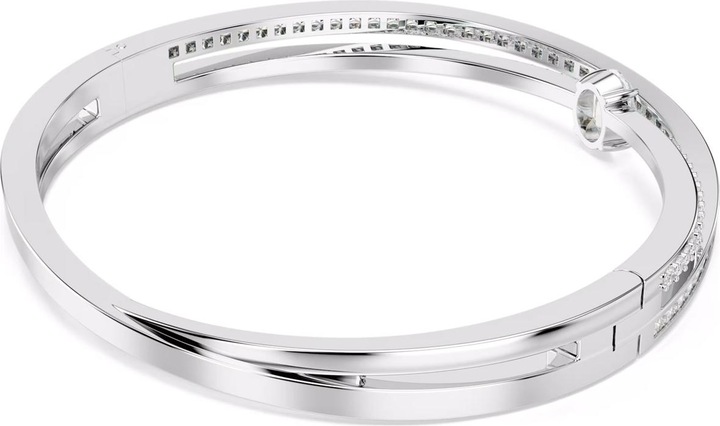 Produktbild Swarovski Hyperbola Armreif Verschiedene Schliffe Weiss