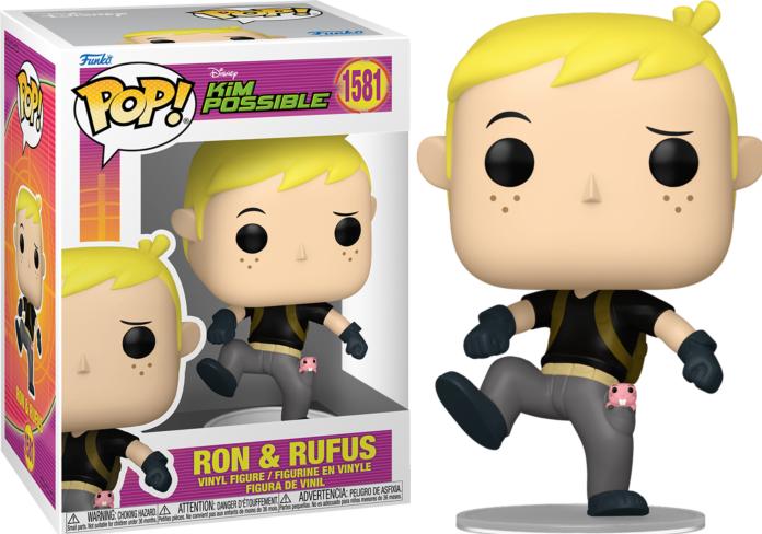 Produktbild Funko POP! Kim Possible: Ron w/Rufus
