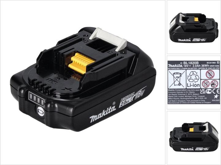 Image du produit Makita Pile BL1820B (18 V)