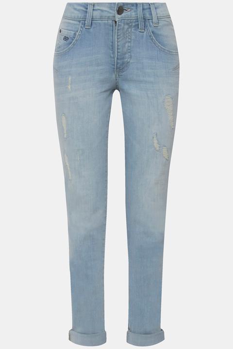 Produktbild Laurasøn Slimjeans, bleached, 5-Pocket (40)