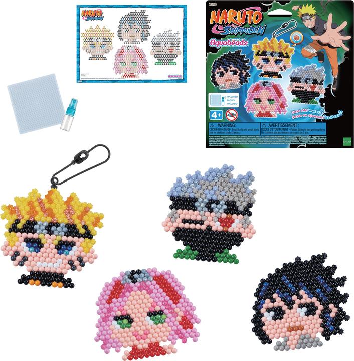 Actual product image Aquabeads - NARUTO Keychain Craft Kit (35118)