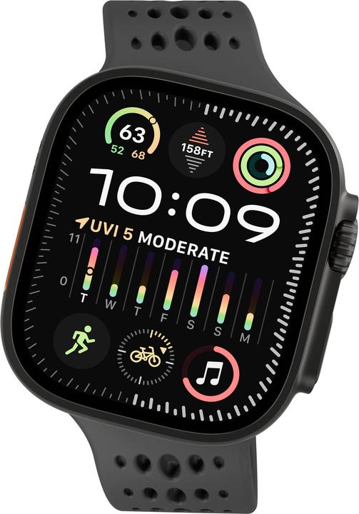 Actual product image Decoded Armband Ares O Apple Watch 44–49 mm Silikon (Silicone)
