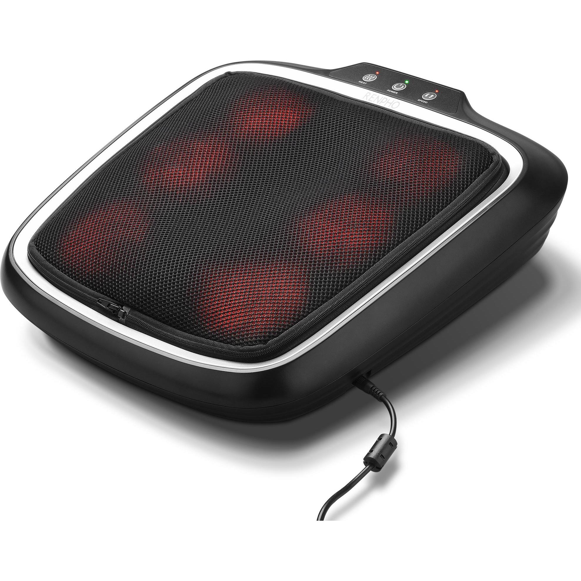 Renpho, Massagegerät, Shiatsu-Fussmassagegerät mit Wärme, Fernbedienung, waschbaren