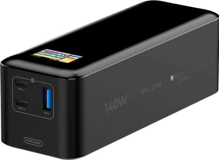 Actual product image Blow Power Bank 27000mAh PD 140W AIR99.9 LCD (27000 mAh, 140 W, 99.90 Wh)