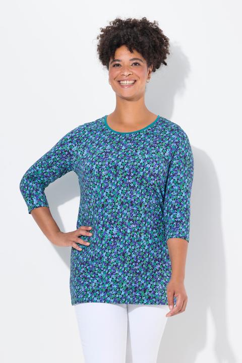 Actual product image Janet & Joyce T-Shirt, Classic Fit, Blümchenmuster (44)
