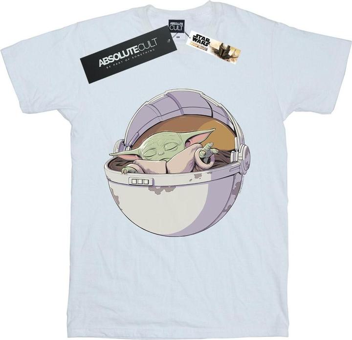 Image du produit Star Wars - T-shirt THE MANDALORIAN SLEEPING CHILD - Homme (XXL)