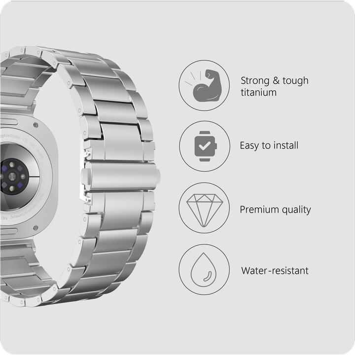 Produktbild Cazy Watchstrap für smartwatch (Titan)