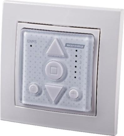 Actual product image Warema WARE EWFS wall transmitter (Device-specific remote control, Radio Frequency (RF))