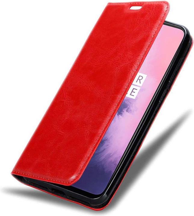 Actual product image Cadorabo Book Invisible Magnet Cover (OnePlus 7)