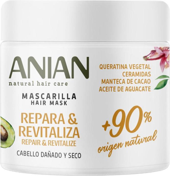 Actual product image Anian Repara y Revitaliza Mascarilla Queratina Vegetal 350ml (350 ml)