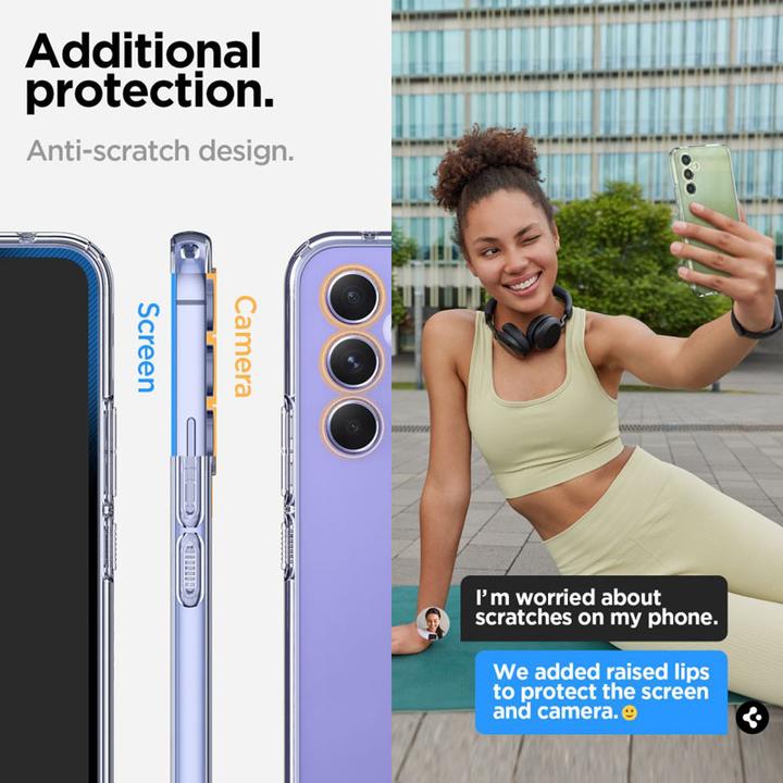 Actual product image Spigen Liquid Crystal (Samsung Galaxy A54 5G)