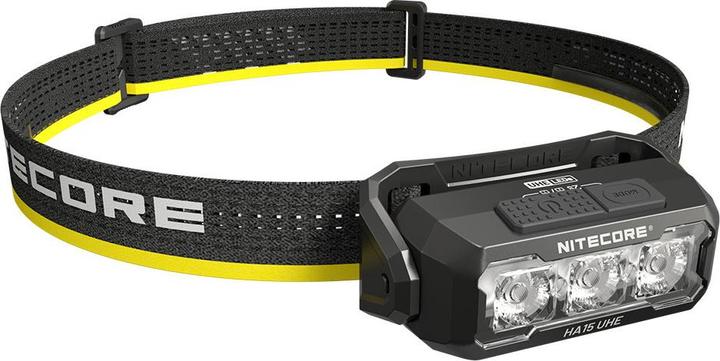 Actual product image Nitecore HA15 UHE Headlamp (400 lm)