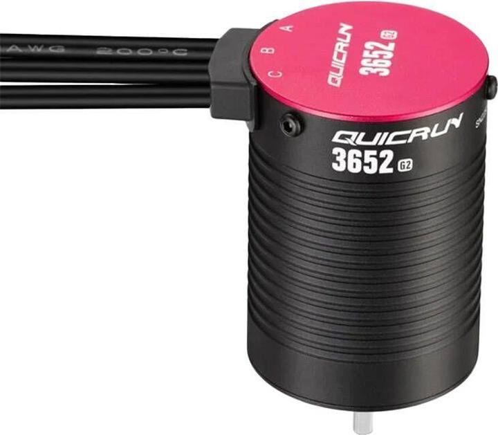 Hobbywing Moteur sans capteur QuicRun 3660SL G2 3700kV arbre 5mm