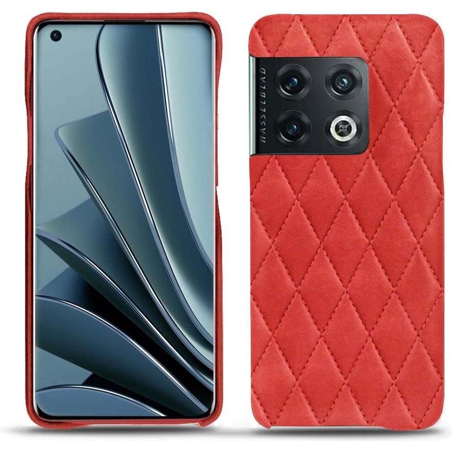 Noreve Lederschutzhülle (OnePlus 10 Pro), Smartphone Hülle, Rot
