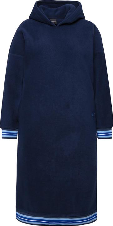 Produktbild Ulla Popken Loungewear-Fleecekleid, Kapuze, Stickerei, Langarm (50, 52)