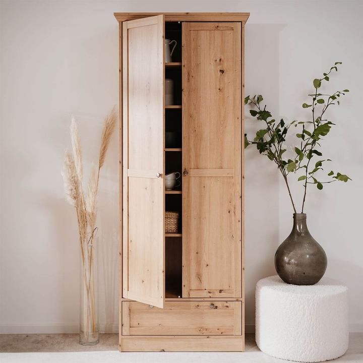 Actual product image Homestyle4u Wardrobe Multi-purpose wardrobe (80 x 39 x 200 cm)