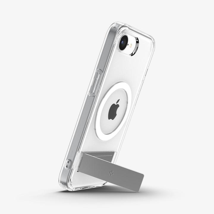 Actual product image Spigen Ultra Hybrid S (MagFit) iPhone 16e Casen Clear White (Apple iPhone 16e)