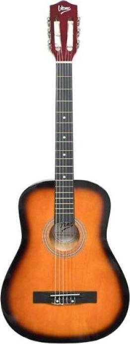 No Name V-TONE CG ONE SB 4/4 Sunburst Konzertgitarre (Konzertgitarre, ABS, Kunststoff, Lindenholz, Nylon, Okoume)