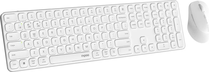 Produktbild Rapoo 9810M - Ultraslim full Deskset (CH)