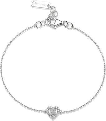 Image du produit Brosway Silver Bracelet Heart With Zircons Infinite White Fancy Fiw139