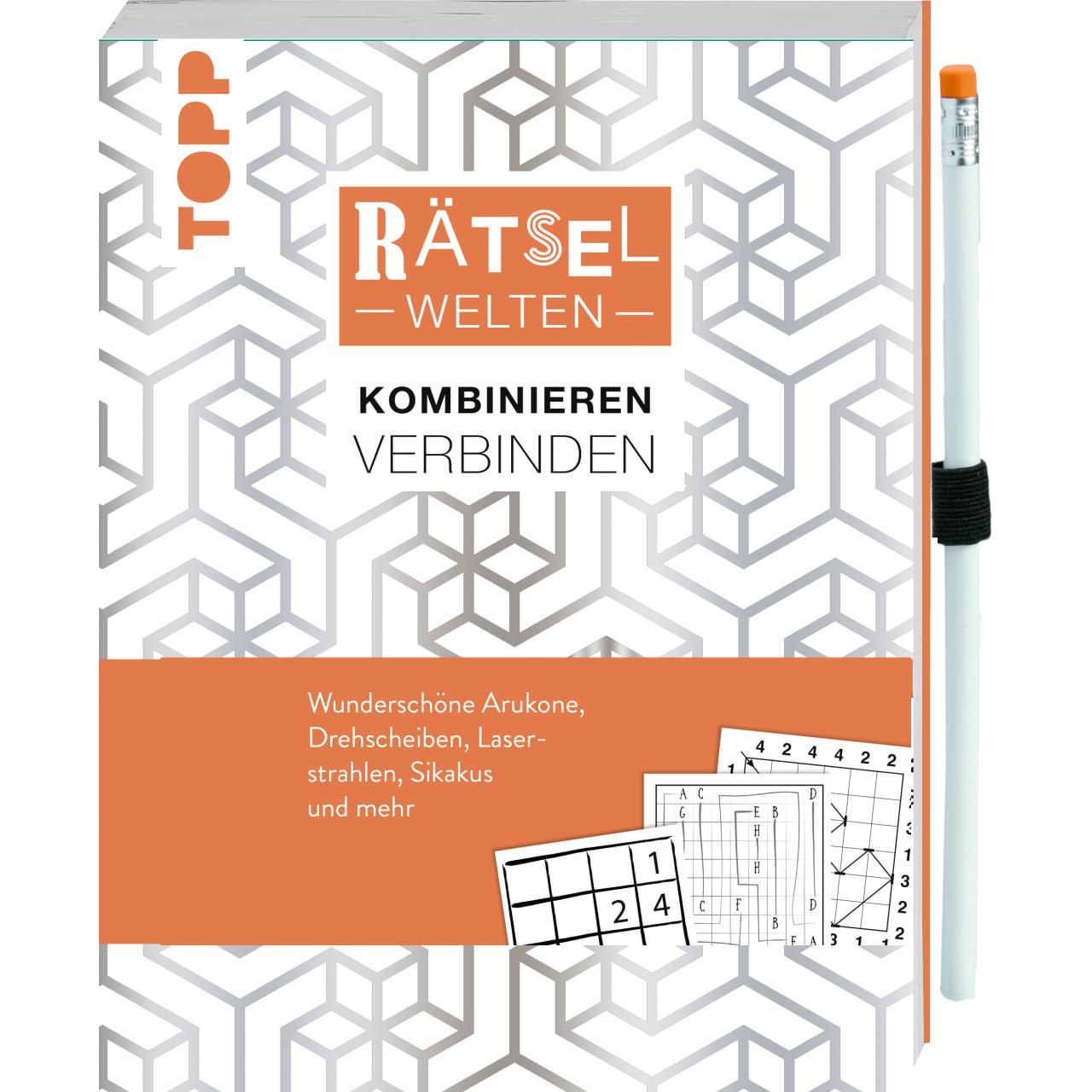 Rätselwelten – Rätseln, Kombinieren & Verbinden: Wunderschöne Arukone, Drehscheiben, Laserstrahlen, Sachbücher von Frech