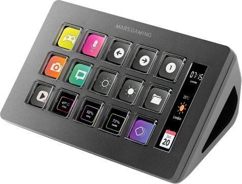 Produktbild Mars Gaming Console De Streaming Stream Deck Slim Msd-One (Noir) (Mac, Windows)