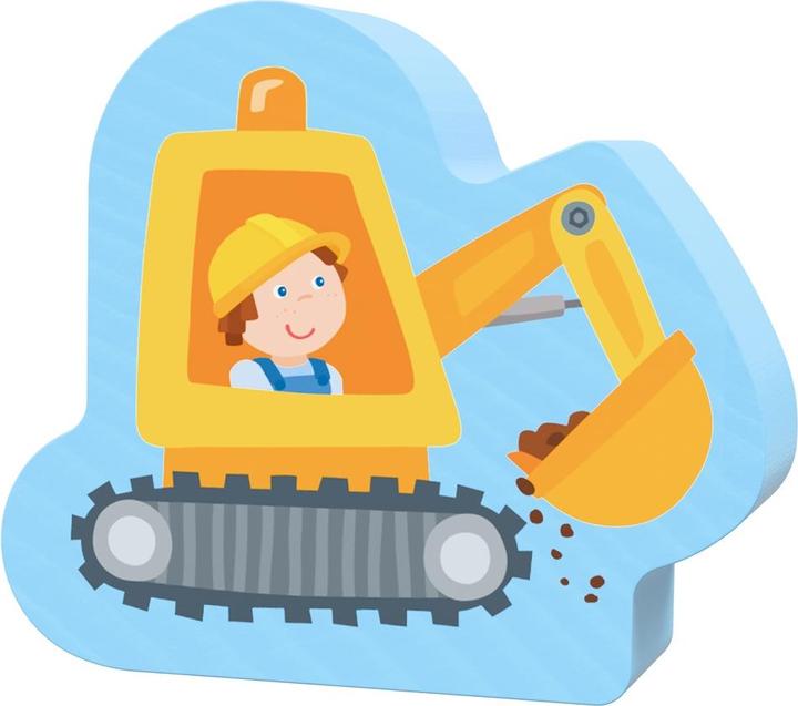 Produktbild Haba 4 erste Puzzles - Baustelle (2 Teile)