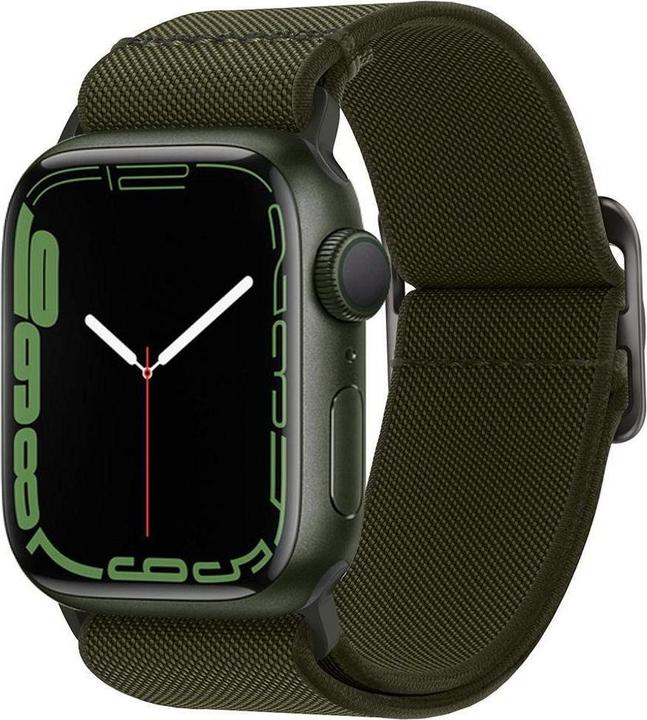 Produktbild Spigen Fit Lite Band für Apple Watch Series 42, 44, 45, 49 mm - khaki (42 mm, 44 mm, 45 mm, 49 mm, Nylon, Apple Watch Series 2, Apple Watch Series 3, Apple Watch Series 4, Apple Watch Series 5, Apple Watch Series 6, Apple Watch Series 7, Apple Watch SE, Apple Watch Ultra, Apple Watch Ultra 2)