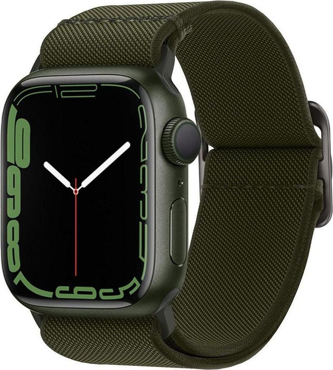 Image du produit Spigen Bande Fit Lite pour Apple Watch Series 42, 44, 45, 49 mm - kaki (42 mm, 44 mm, 45 mm, 49 mm, Nylon, Apple Watch Series 2, Apple Watch Series 3, Apple Watch Series 4, Apple Watch Series 5, Apple Watch Series 6, Apple Watch Series 7, Apple Watch SE, Apple Watch Ultra, Apple Watch Ultra 2)