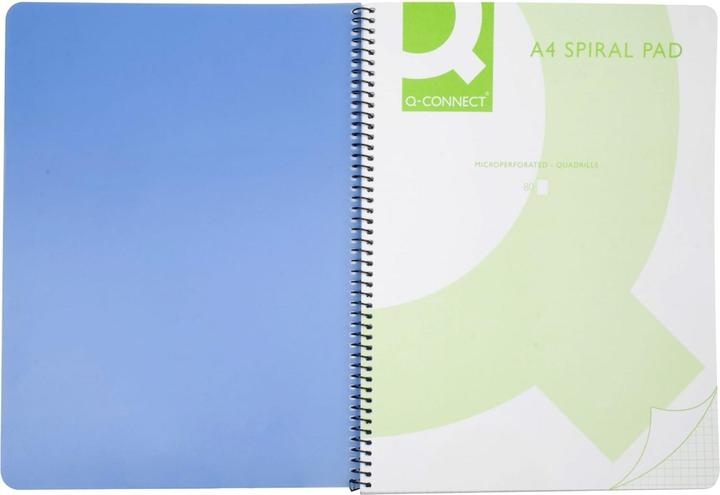 Actual product image Q-Connect Notebook A4+ Blue, Pack of 5 (A4, Checked)