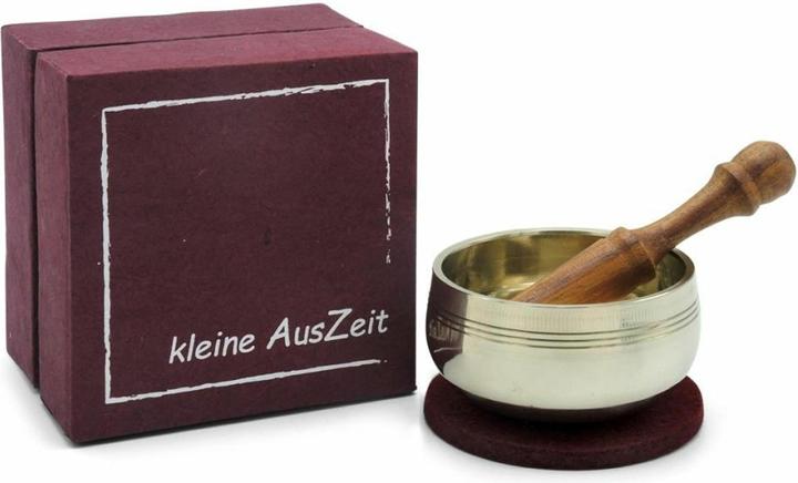 Klangschalen-Center Klangschale in Box "kleine Auszeit" (Klangschale)