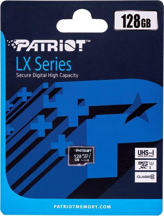 Produktbild Patriot LX Series (128 GB, microSDXC, U1, UHS-I)