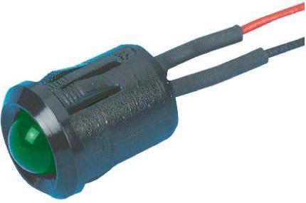 Image du produit RS PRO Indicateur de panneau à LED verte 12mm