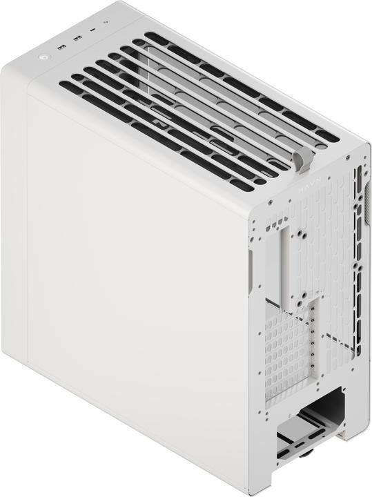 Produktbild Havn BF 360 PC-Gehäuse, Midi-Tower, E-ATX, Tempered Glass - weiss (ATX, E-ATX, mATX, Mini-ATX, Mini-ITX)