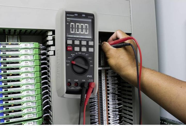 Actual product image Voltcraft VC905 Hand-Multimeter digital CAT III 1000 V, CAT IV 1000 V Anzeige (CAT III 1000V, CAT IV 1000V)