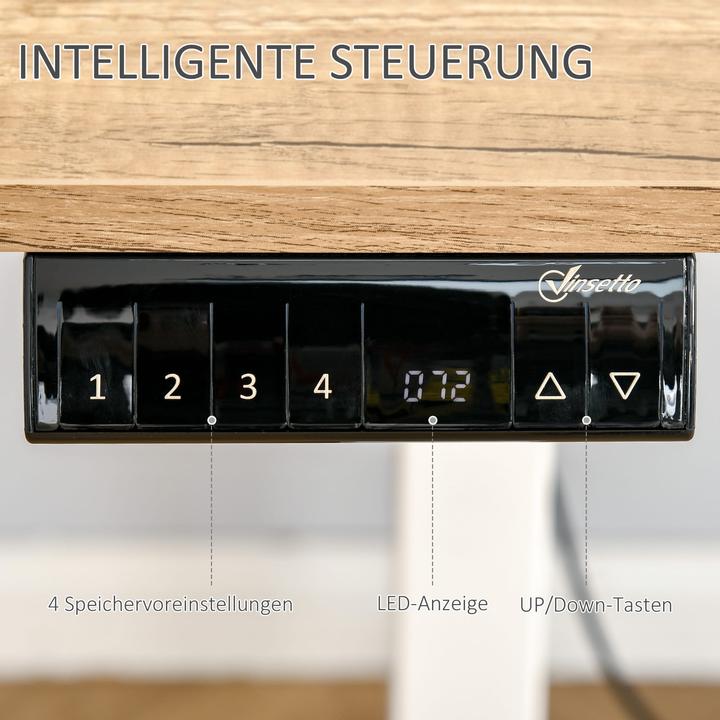 Image du produit Jamb Bureau debout Bureau électrique (140 x 70 x 116 cm)