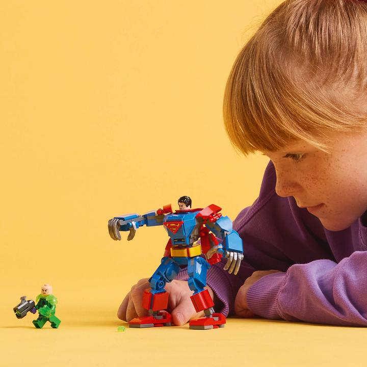 Actual product image LEGO Superman Mech vs. Lex Luthor (76302, LEGO DC)