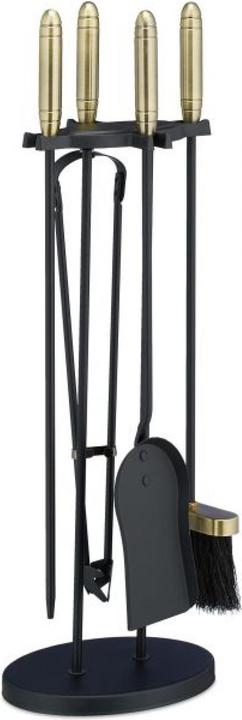 Relaxdays Accessori da Camino, 5 Pz.