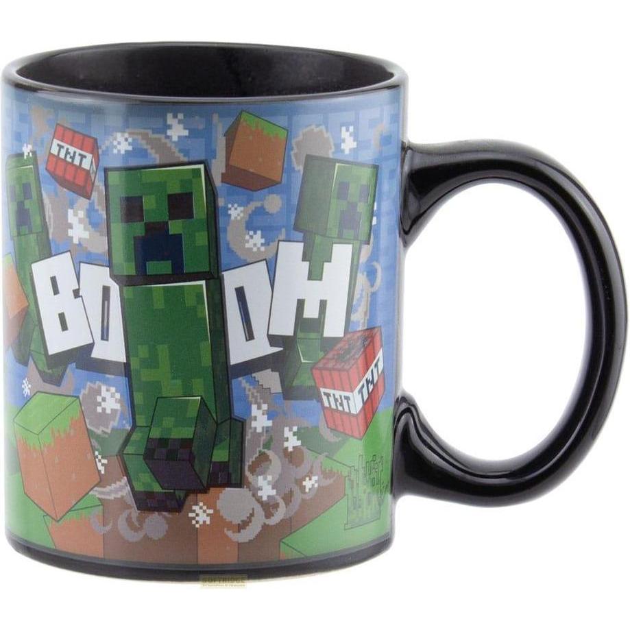 Paladone Products Multicolore Tazza Minecraft Creeper Heat Change, Tazze,