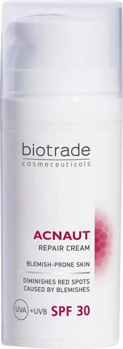 Produktbild Biotrade Regenerating Cream For Skin Prone To Imperfections Spf 30 Acnaut Repair Cream - 30 Ml (30 ml, Tagescreme, SPF 30)