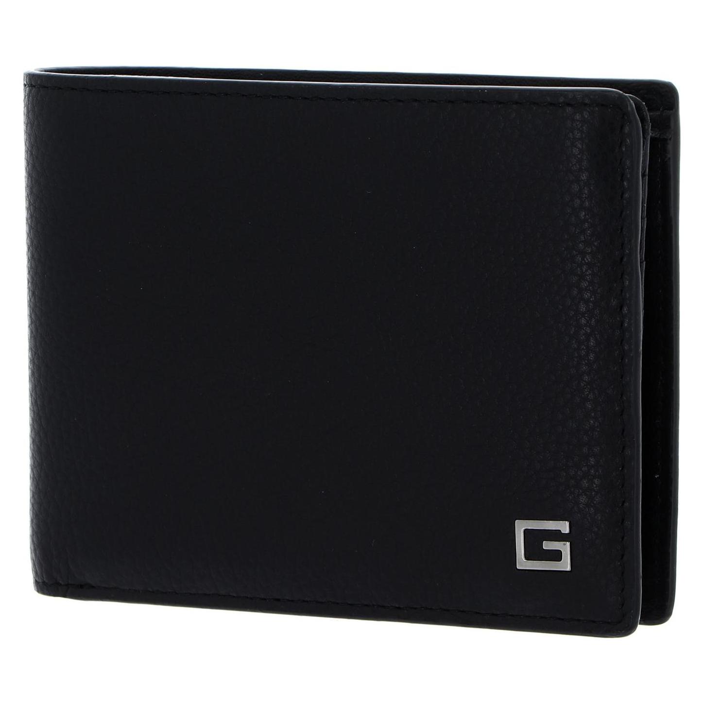 Guess, Herren, Portemonnaie, New Zurigo Billfold With Coin Pocket, Schwarz