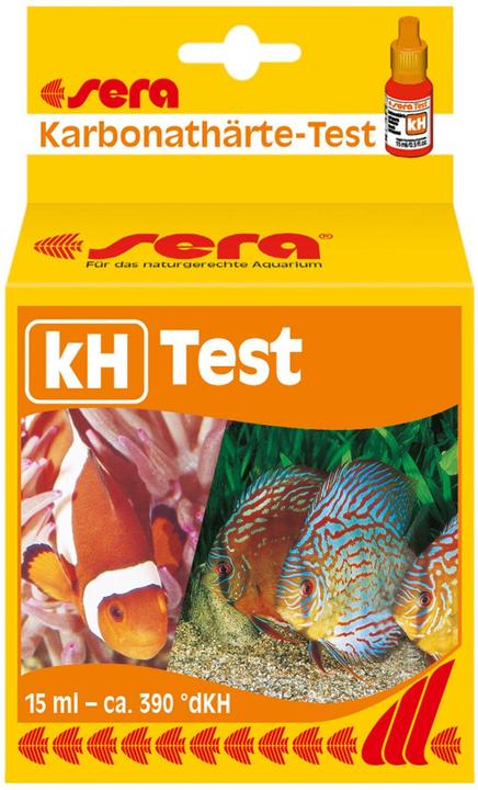 Produktbild Sera kH-Test - einfache Bestimmung des kH-Wertes (Wasserpflege Aquarium)