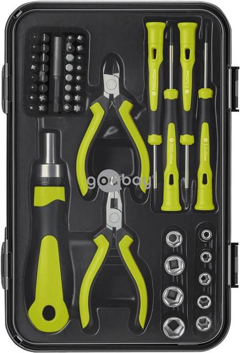 Actual product image Goobay Werkzeug-Set Advanced, 49-tlg. (49 pieces)