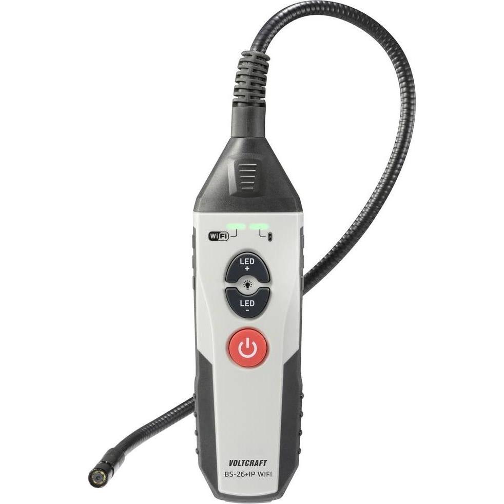 Voltcraft, Endoskopkamera, BS-26+IP WIFI Endoskop Sonden-Ø: 9mm Sonden-Länge: 1m
