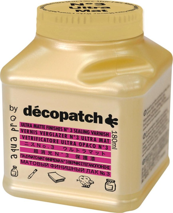 Produktbild Décopatch Klarlack ultra-matt 180ml (205 g, 180 ml)