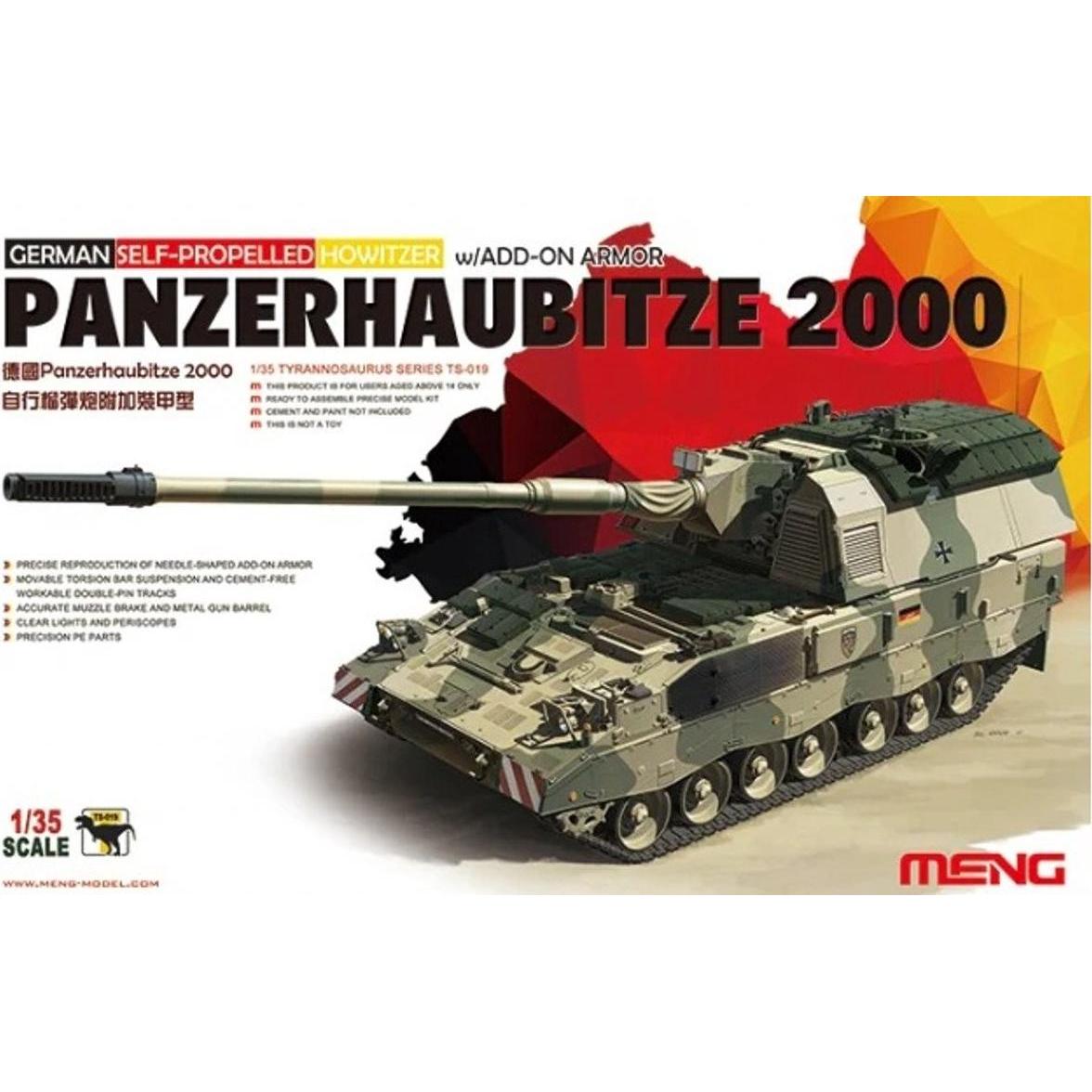 Meng-Model Howitzer semovente tedesco 2000